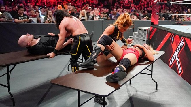 WWE Extreme Rules - Photos - Tom Pestock, Rebecca Quin