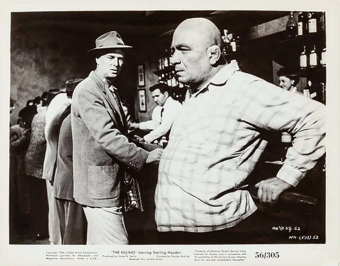 L'Ultime Razzia - Cartes de lobby - Sterling Hayden, Kola Kwariani