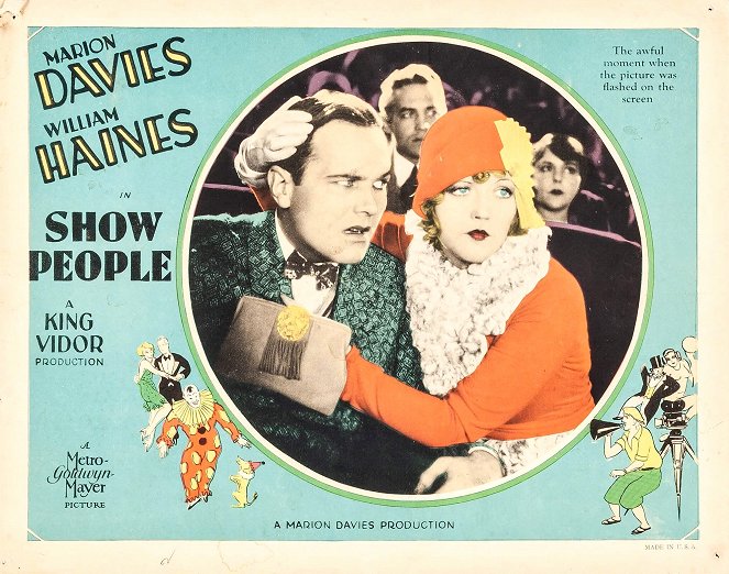 Show People - Lobby karty - William Haines, Marion Davies