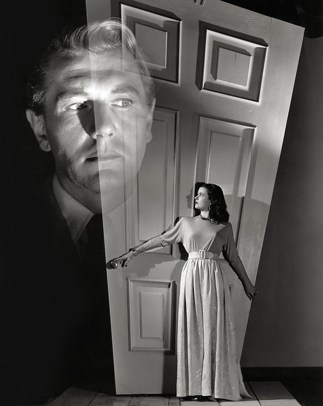 Das Geheimnis hinter der Tür - Werbefoto - Michael Redgrave, Joan Bennett