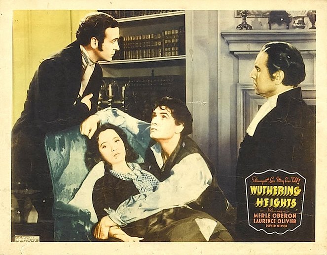 Wuthering Heights - Lobby Cards - David Niven, Merle Oberon, Laurence Olivier