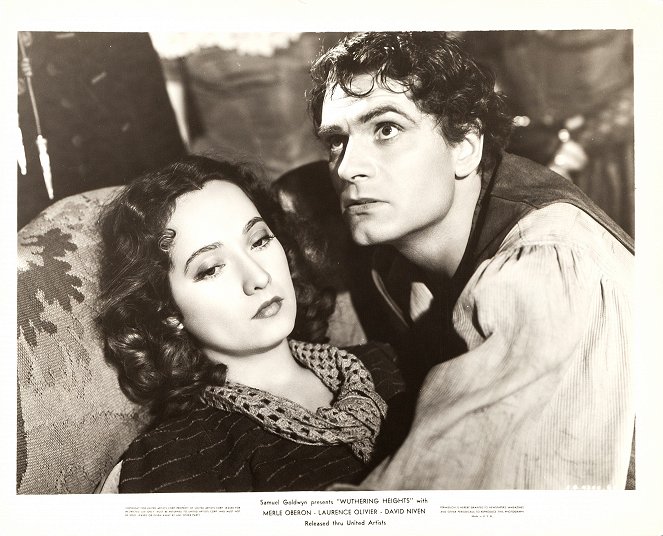 Stürmische Höhen - Lobbykarten - Merle Oberon, Laurence Olivier