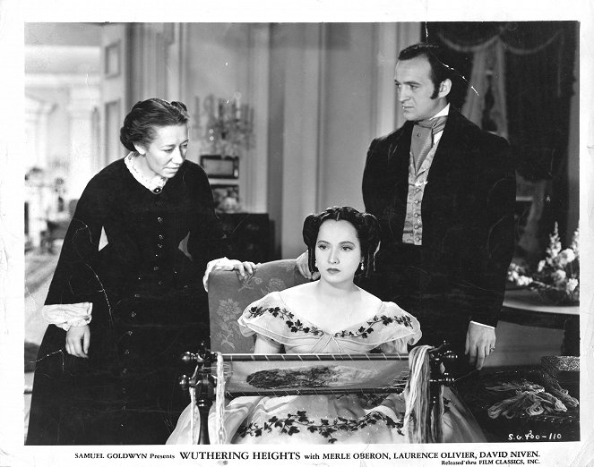 Stürmische Höhen - Lobbykarten - Flora Robson, Merle Oberon, David Niven