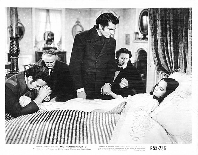 Wuthering Heights - Lobbykaarten - David Niven, Laurence Olivier, Flora Robson, Merle Oberon