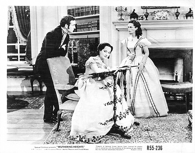 Wuthering Heights - Lobbykaarten - David Niven, Merle Oberon, Geraldine Fitzgerald