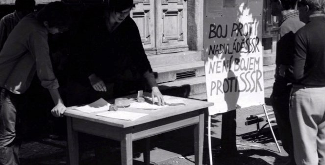 Plíživá kontrarevoluce v Semilech 1968 - Van film