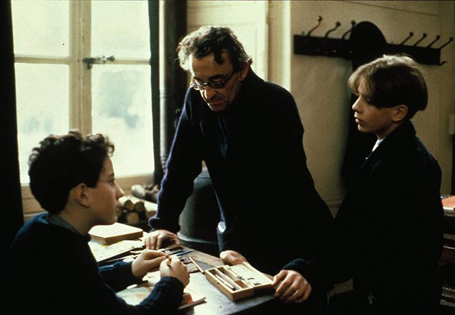 Au revoir les enfants - Van de set - Raphael Fejtö, Louis Malle, Gaspard Manesse