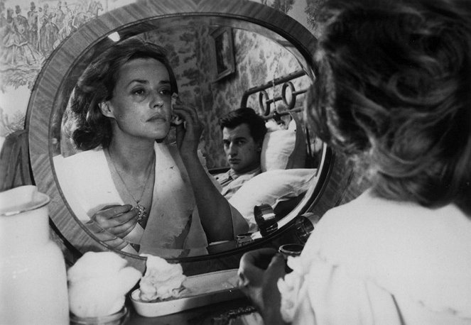 Jules i Jim - Z filmu - Jeanne Moreau, Henri Serre