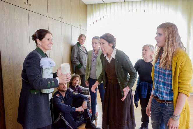 Vier Frauen und ein Todesfall - Denkzettel - Filmfotók - Brigitte Jaufenthaler, Gerhard Greiner, Michael Ostrowski, Georges Kern, Martina Poel, Adele Neuhauser, Brigitte Kren, Miriam Stein