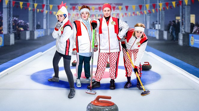 Curling für Eisenstadt - Promoción - Maddalena Hirschal, Veronika Polly, Katharina Straßer, Marlene Morreis