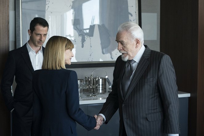Succession - Safe Room - Film - Jeremy Strong, Holly Hunter, Brian Cox