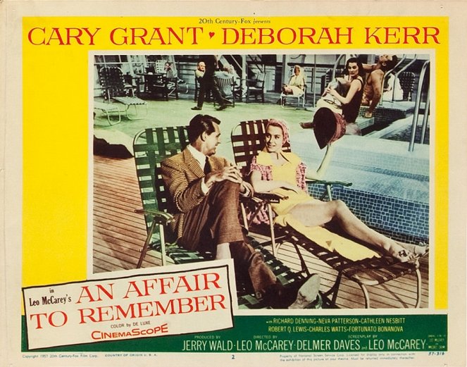 Nezapomenutelná láska - Fotosky - Cary Grant, Deborah Kerr