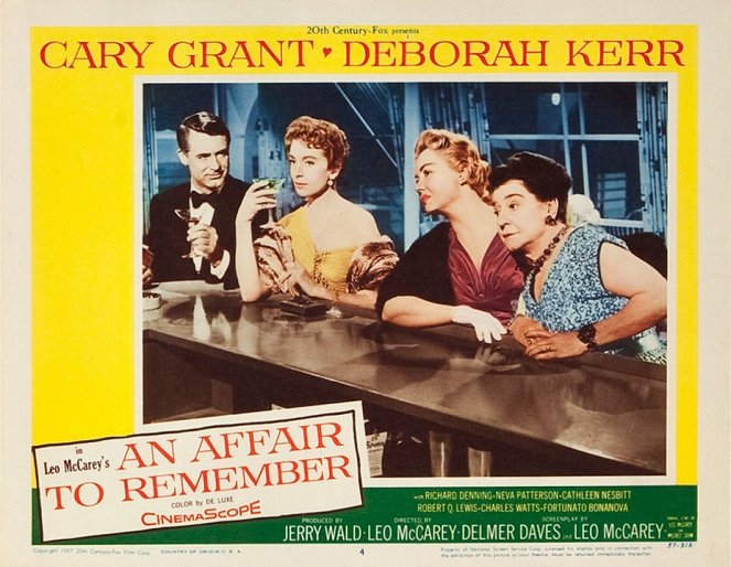 Niezapomniany romans - Lobby karty - Cary Grant, Deborah Kerr