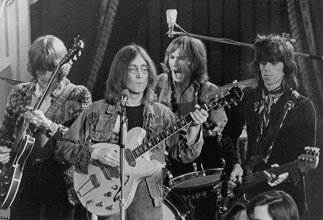 The Rolling Stones - Rock And Roll Circus - Kuvat elokuvasta - Eric Clapton, John Lennon, Keith Richards