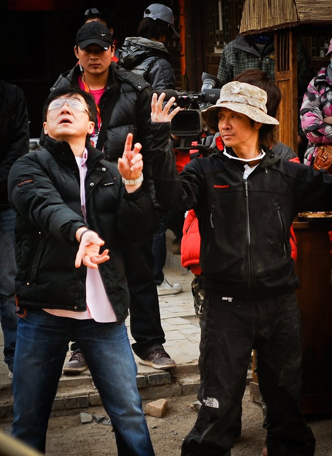 Da mo shu shi - Z natáčení - Jackie Chan