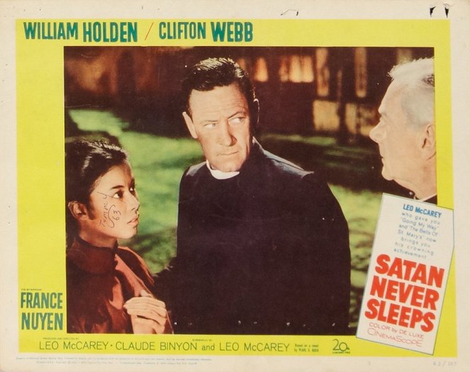 Satan Never Sleeps - Lobby Cards