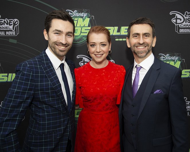 Kim Possible - Events - Premiere of the live-action Disney Channel Original Movie “Kim Possible” at the Television Academy of Arts & Sciences on Tuesday, February 12, 2019 - Zach Lipovsky, Alyson Hannigan, Adam Stein