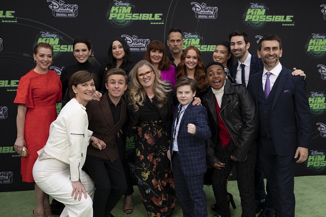 Kim Kolwiek: film - Z imprez - Premiere of the live-action Disney Channel Original Movie “Kim Possible” at the Television Academy of Arts & Sciences on Tuesday, February 12, 2019 - Alyson Hannigan, Christy Carlson Romano, Sean Giambrone, Todd Stashwick, Sadie Stanley, Maxwell Simkins, Ciara Riley Wilson, Erika Tham, Taylor Ortega