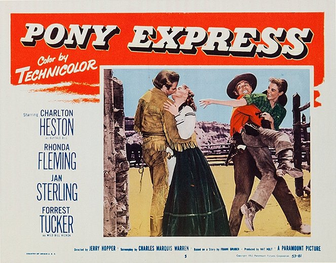Pony Express - Lobby Cards