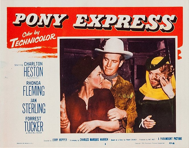 Pony Express - Lobby Cards