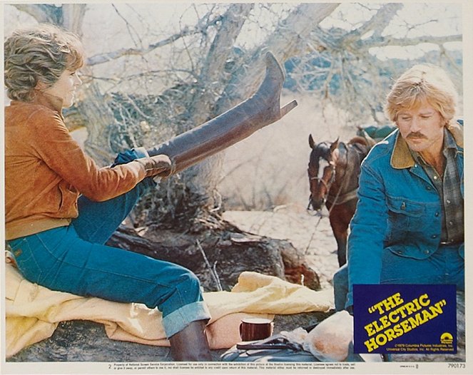 Der elektrische Reiter - Lobbykarten - Jane Fonda, Robert Redford
