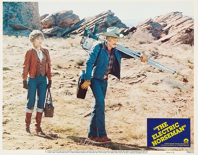 O Cowboy Eléctrico - Cartões lobby - Jane Fonda, Robert Redford