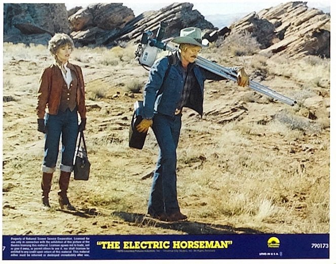 Der elektrische Reiter - Lobbykarten - Jane Fonda, Robert Redford