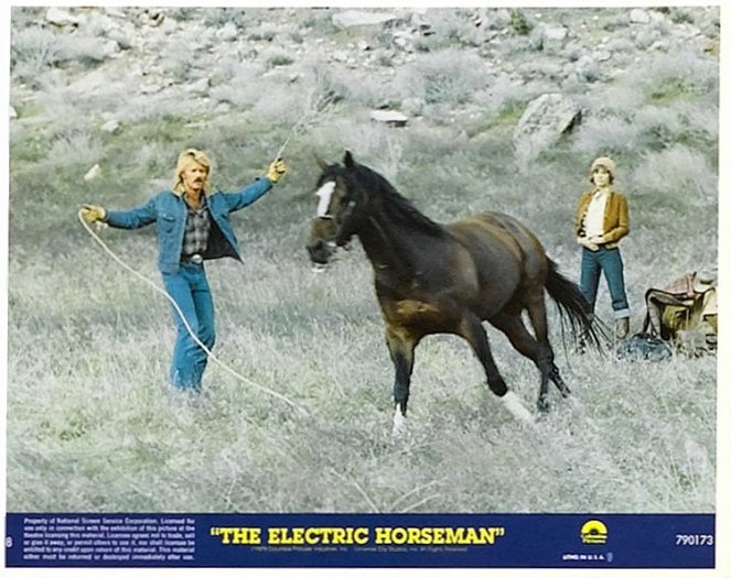 The Electric Horseman - Lobbykaarten - Robert Redford, Jane Fonda