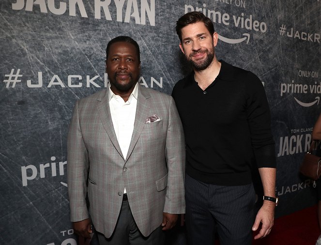 Jack Ryan - Season 1 - Z akcií - "Tom Clancy's Jack Ryan" premiere in Los Angeles, USA on August 31, 2018 - Wendell Pierce, John Krasinski