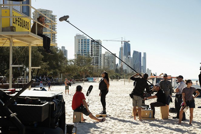 Reef Break - Auf der Flucht - Dreharbeiten - Ray Stevenson, La La Anthony