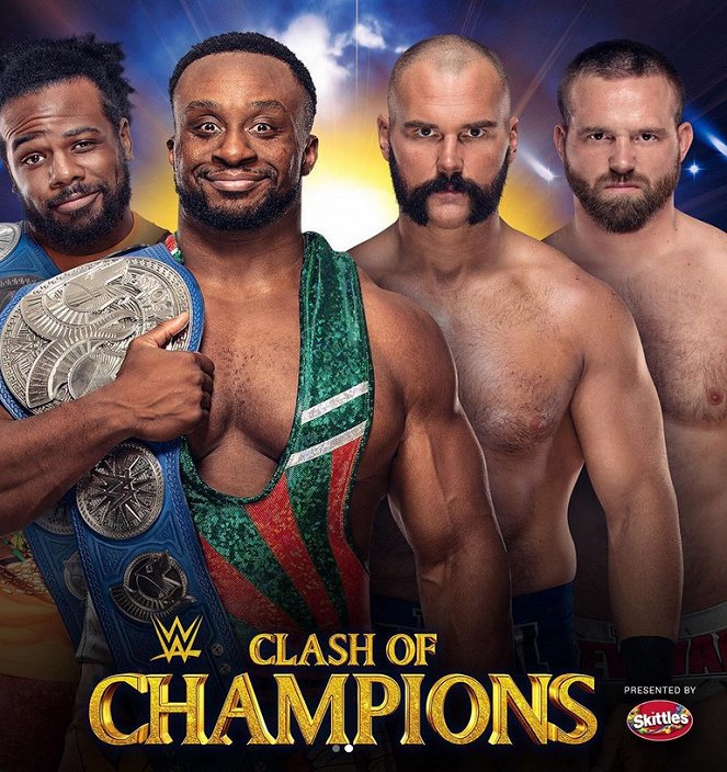 WWE Clash of Champions - Werbefoto - Austin Watson, Ettore Ewen, David Harwood, Daniel Wheeler