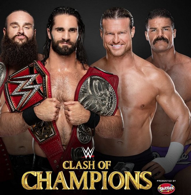 WWE Clash of Champions - Werbefoto - Adam Scherr, Colby Lopez, Nic Nemeth, Robert Roode Jr.