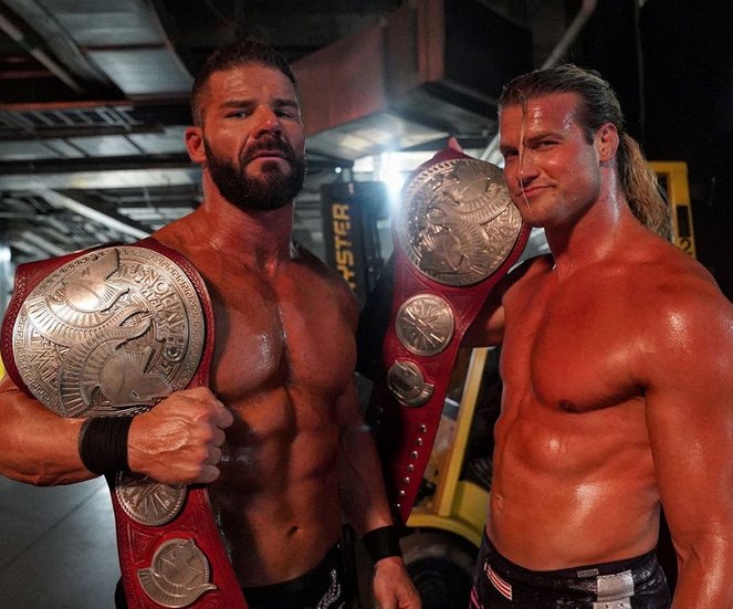 WWE Clash of Champions - De filmagens - Robert Roode Jr., Nic Nemeth