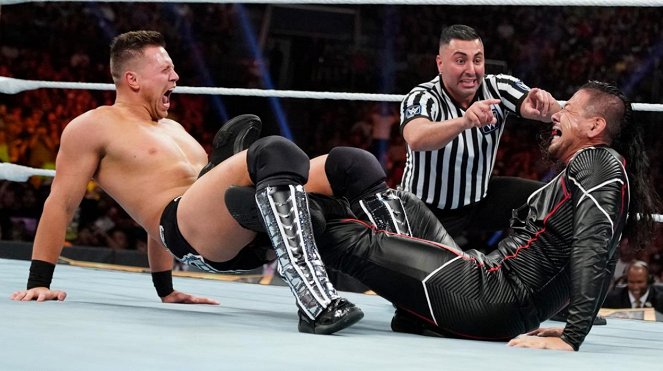 WWE Clash of Champions - Photos - Mike "The Miz" Mizanin, Shinsuke Nakamura