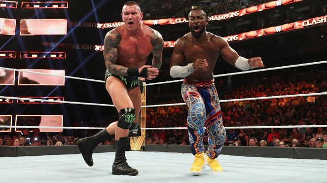 WWE Clash of Champions - Filmfotos - Randy Orton, Kofi Sarkodie-Mensah