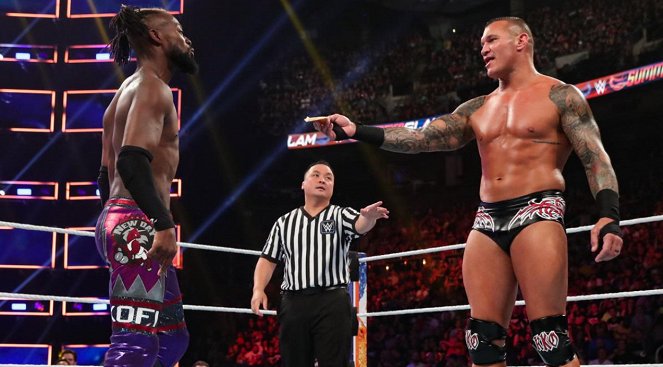 WWE SummerSlam - Photos - Kofi Sarkodie-Mensah, Randy Orton