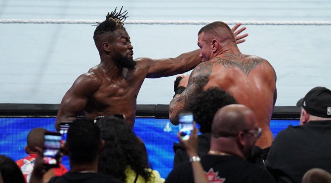 WWE SummerSlam - Photos - Kofi Sarkodie-Mensah, Randy Orton