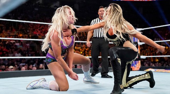 WWE SummerSlam - Photos - Ashley Fliehr, Trish Stratus