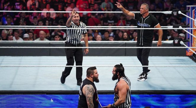 WWE SummerSlam - Filmfotos - Kevin Steen, Jeff Sciullo, Shane McMahon