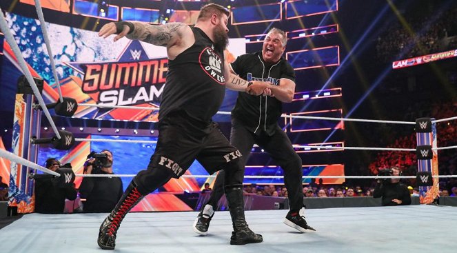 WWE SummerSlam - Filmfotos - Kevin Steen, Shane McMahon