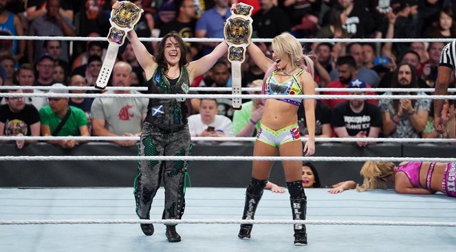 WWE SummerSlam - Photos - Nicola Glencross, Lexi Kaufman