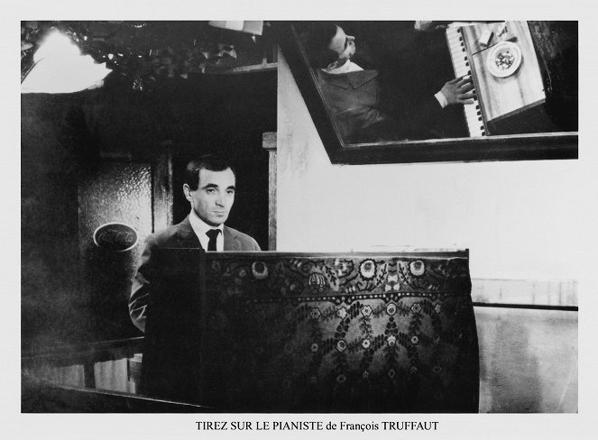 Shoot the Piano Player - Lobby Cards - Charles Aznavour
