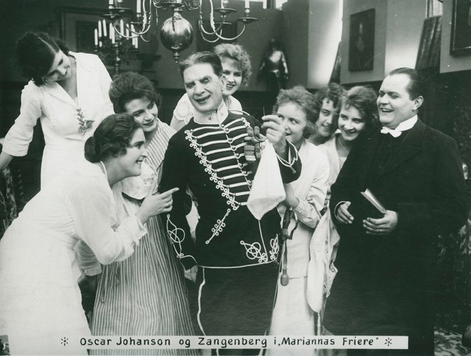 Fru Mariannes friare - Fotosky - Oscar Johanson, Hjalmar Zangenberg