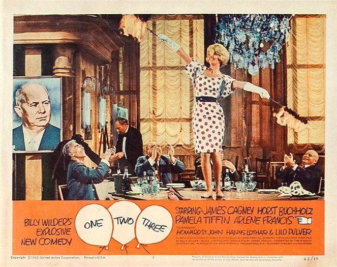 One, Two, Three - Lobby Cards - Liselotte Pulver
