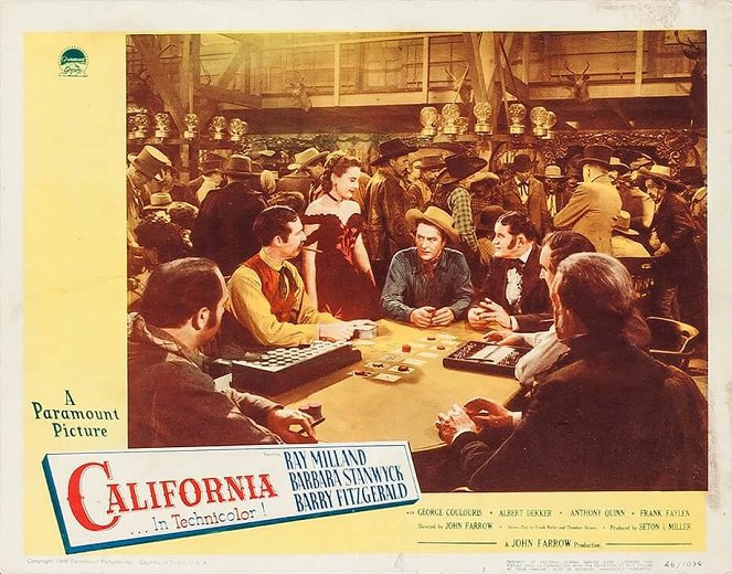 California - Lobby karty - Barbara Stanwyck, Ray Milland