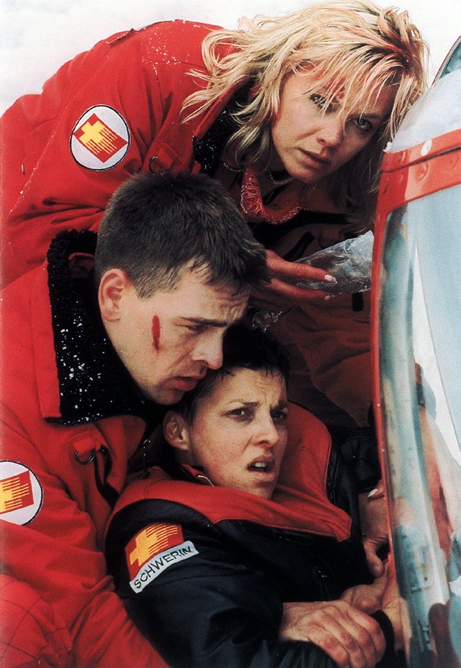 Medicopter 117 - Havárie - Z filmu - Wolfgang Krewe, Sabine Petzl, Anja Freese