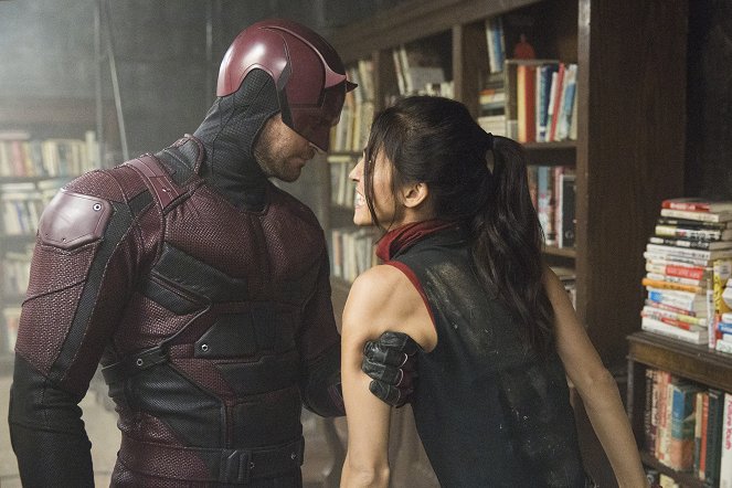 Daredevil - The Dark at the End of the Tunnel - Photos - Charlie Cox, Elodie Yung