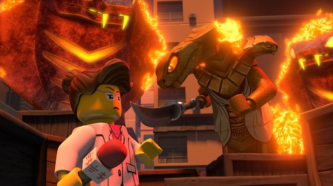 LEGO Ninjago: Masters of Spinjitzu - Ninja mod Lava - Van film