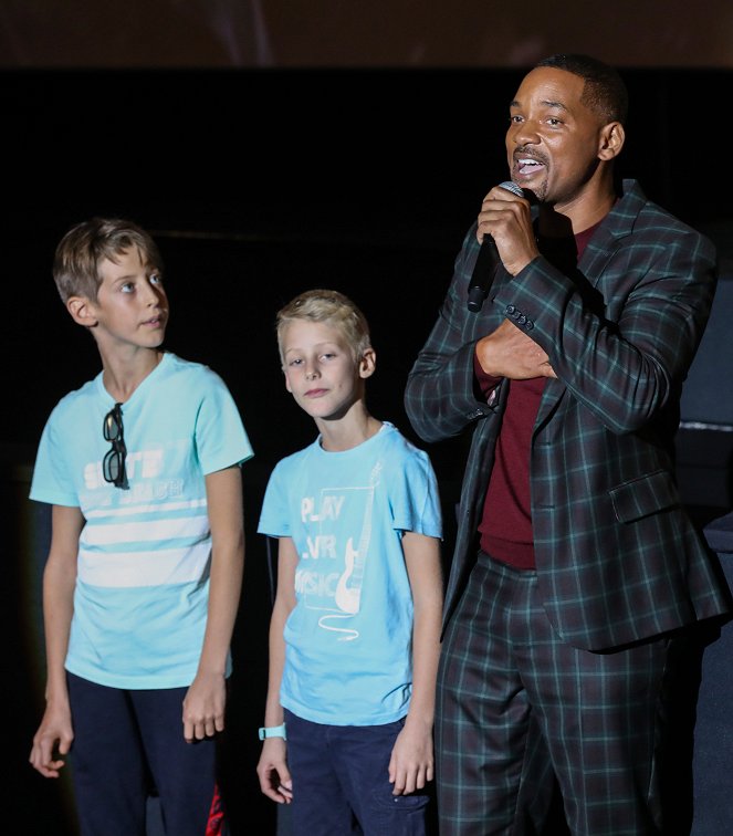 Gemini Man - Events - "Gemini Man" Budapest fan screening, at Cinema City Arena on September 25, 2019 in Budapest, Hungary - Will Smith