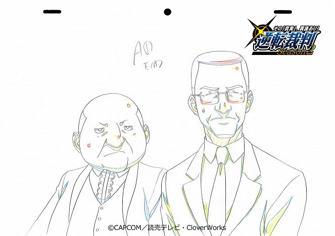 Ace Attorney - Season 2 - Concept art